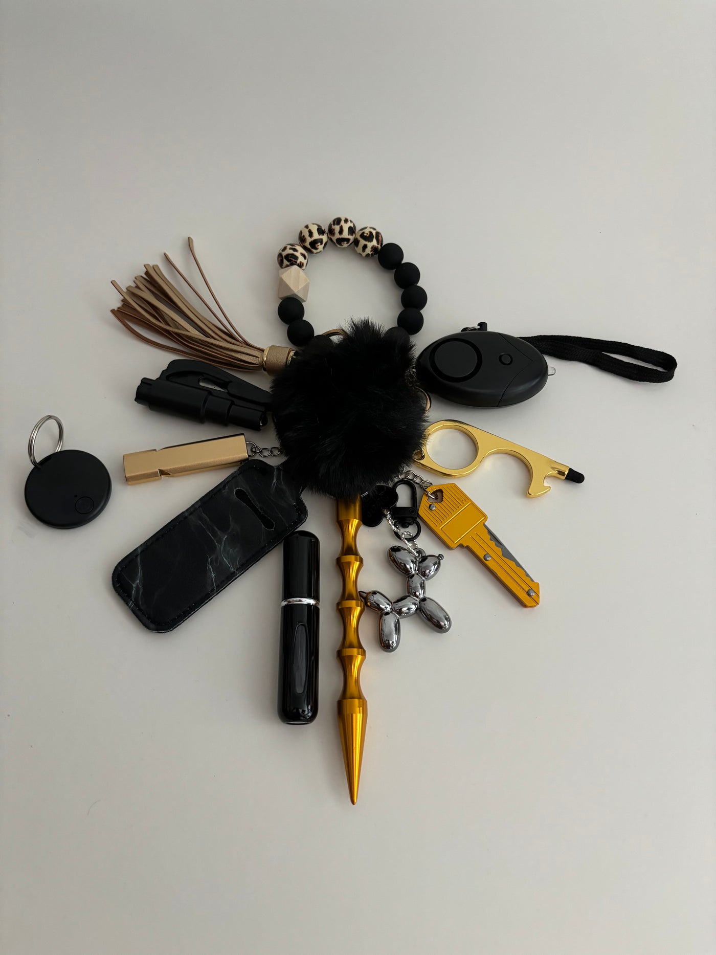 Sleutelhanger 13-delig goud