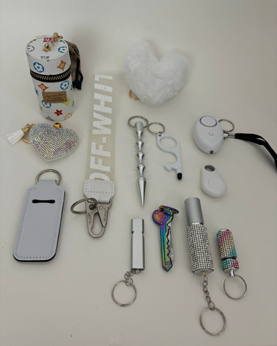 Sleutelhanger OW wit 13-delig